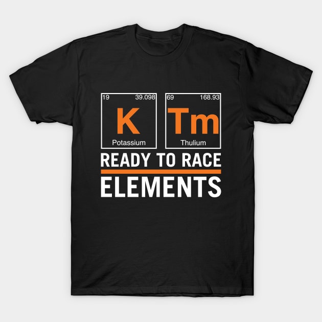 KTM Racing Elements T-Shirt by tushalb